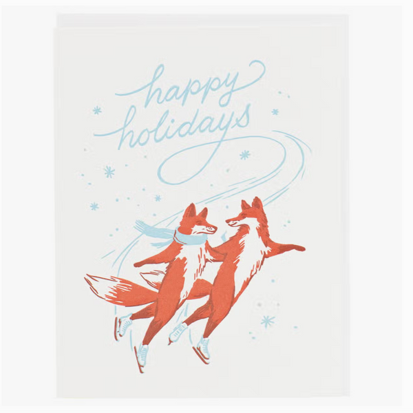 Skating Foxes Holiday