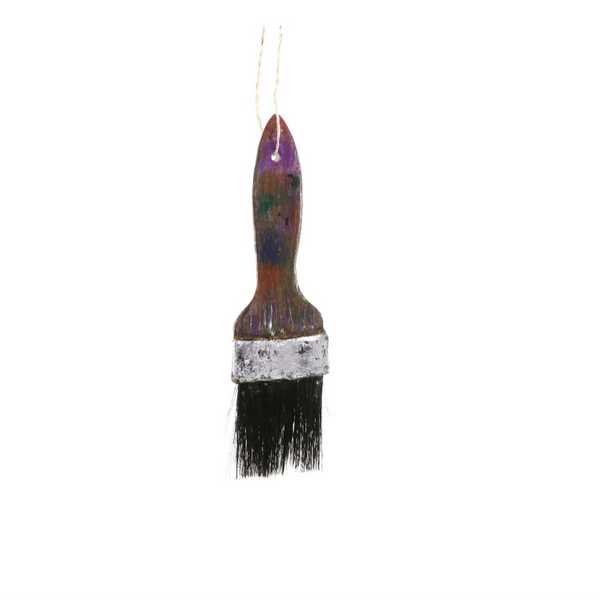 Vintage Paintbrush Ornament