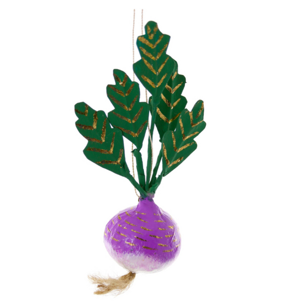 Golden Beet Ornament