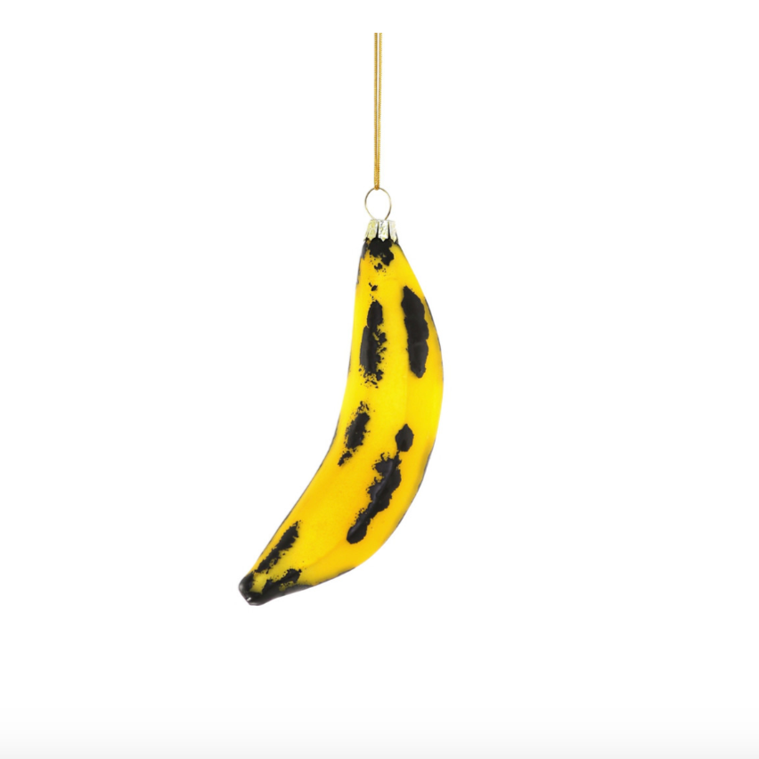 Artful Banana Ornament