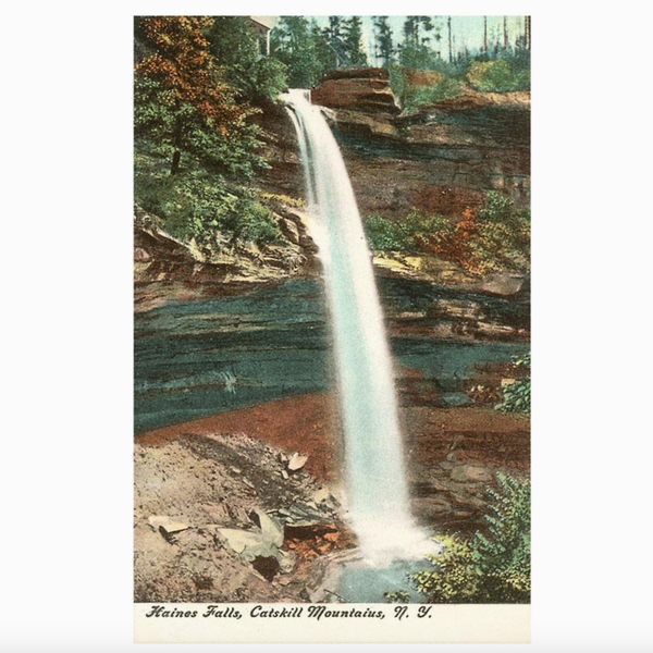NS-87 Haines Falls, Catskill Mountains, New York - Vintage Image, Postcard
