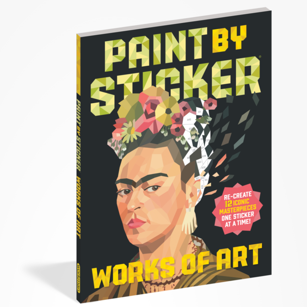 Paint By Sticker: Works of Art