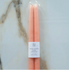 Hand-Dipped Taper Candle Pair