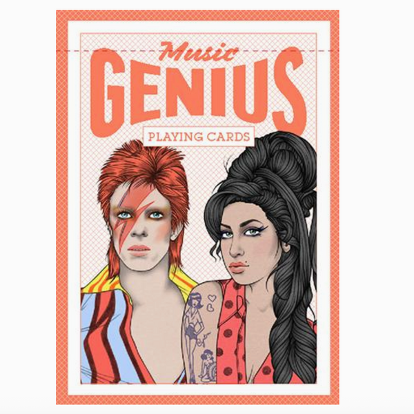 Music Genius Playing Cards