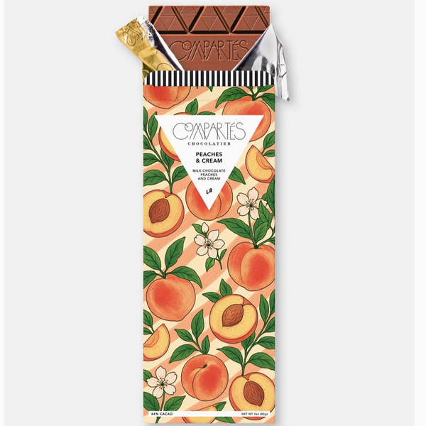 Peaches & Cream Chocolate Bar