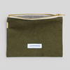 Small Organic Cotton Canvas Pouch