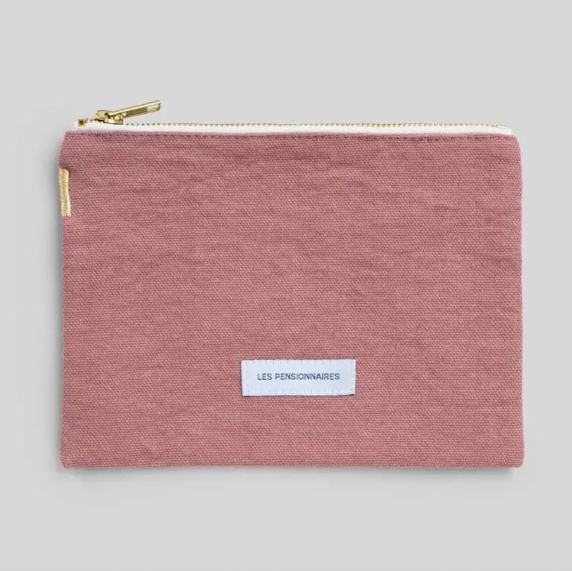 Small Organic Cotton Canvas Pouch