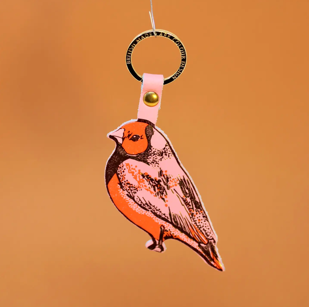 Finch Bird Key Fob