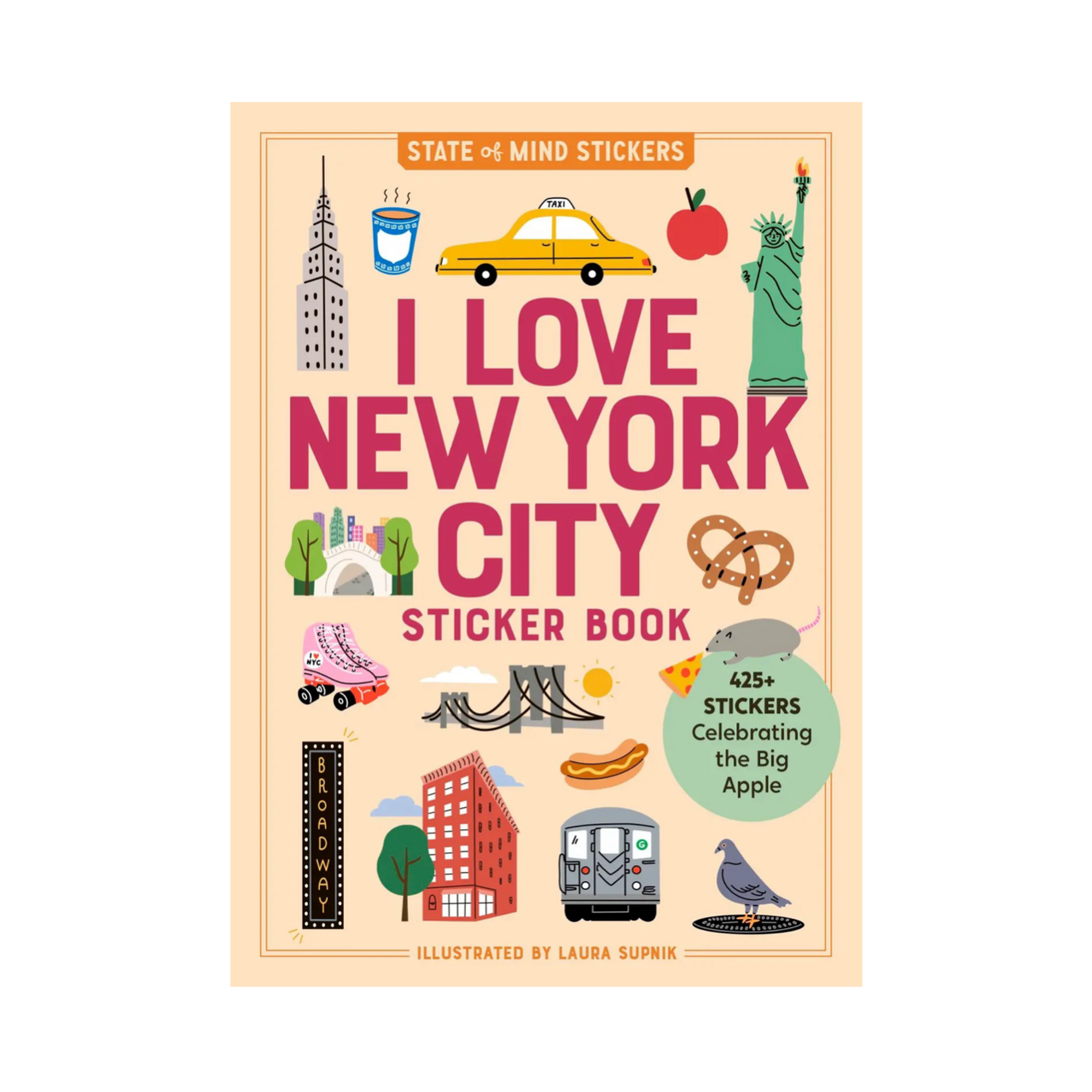 I Love New York City Sticker Book
