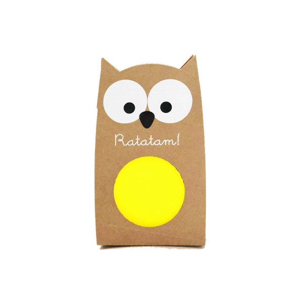 Yellow Owl Bouncing Ball