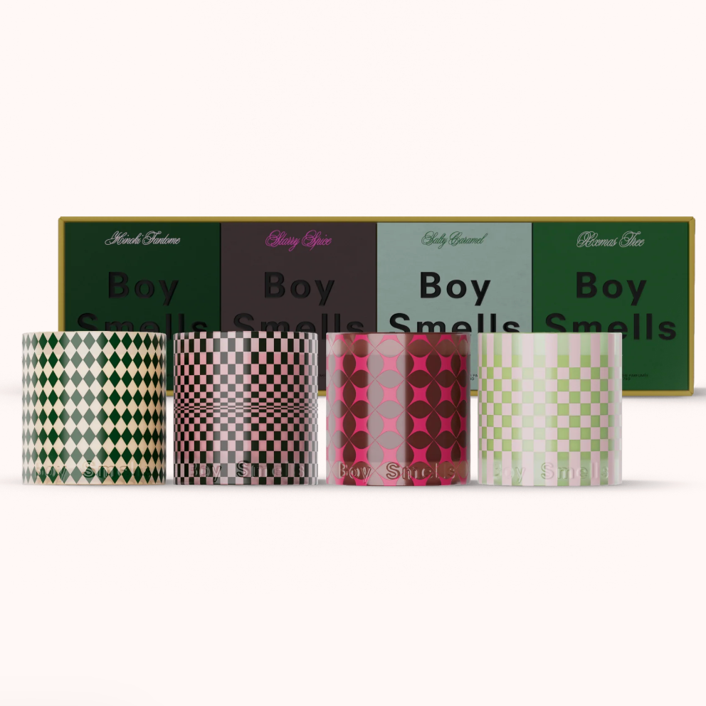 Boy Smells 2025 Holiday Votive Quad