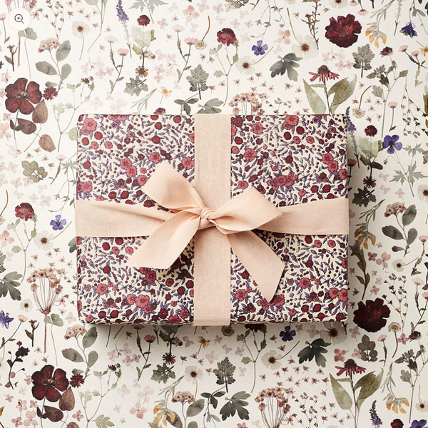 L&L Pressed Floral Wild Rose Wrap