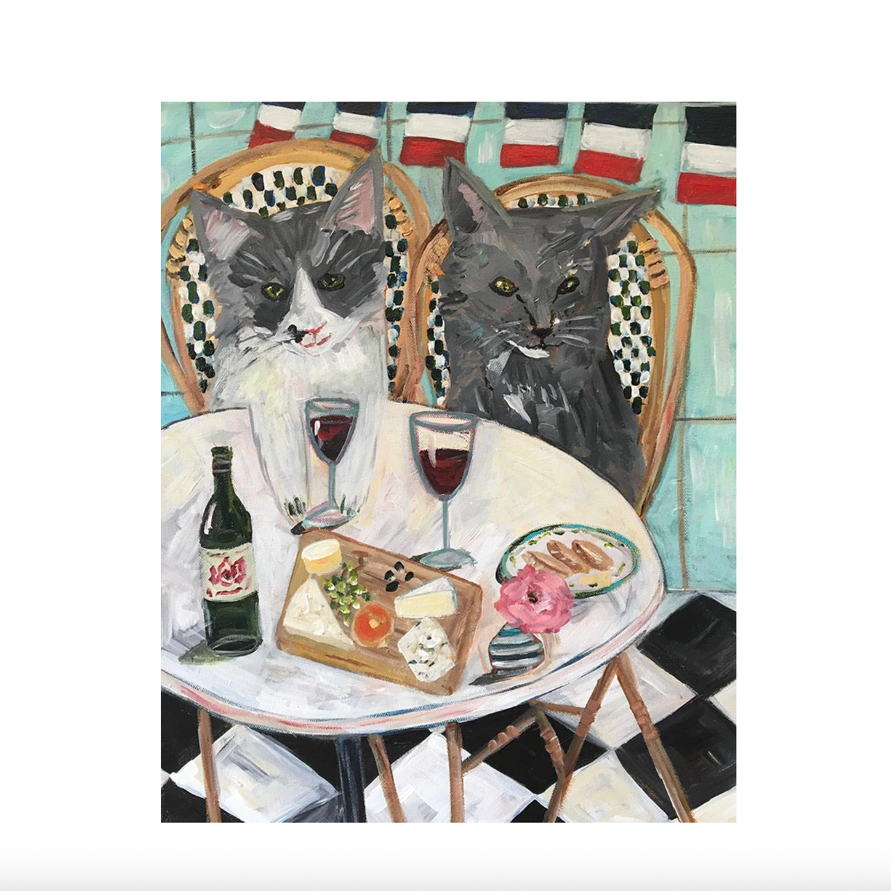 Paris Cafe Cats