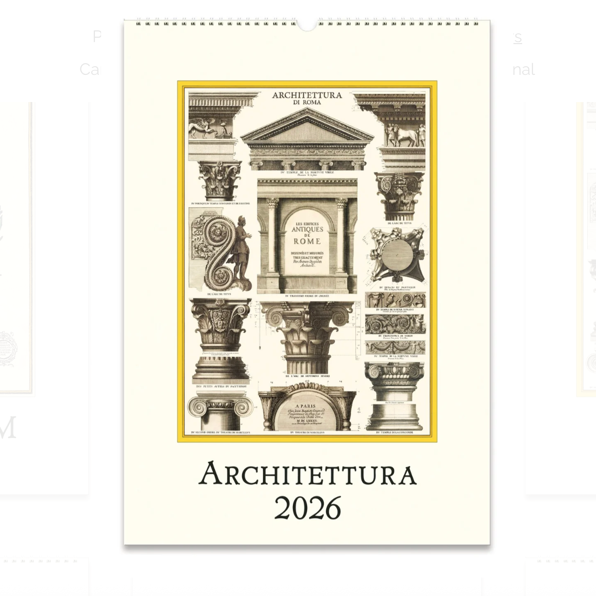 Cavallini 2026 Wall Calendars