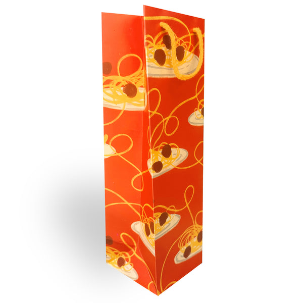 Spaghetti Wine Gift Bag