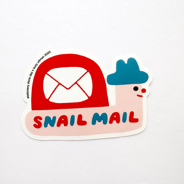 Mail Snail 2025 Vinyl Sticker Stationery Store Day