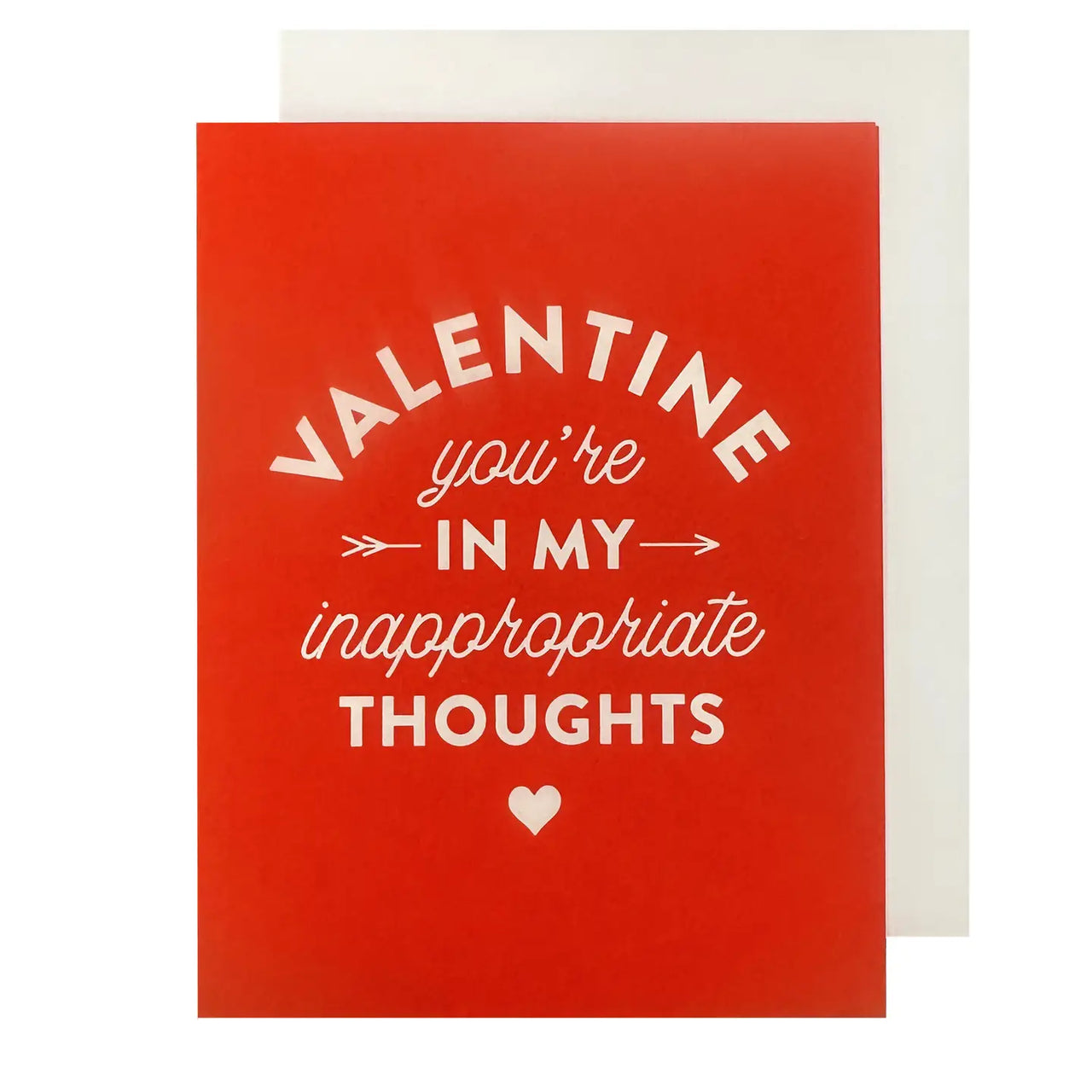 Inappropriate Thoughts Valentine