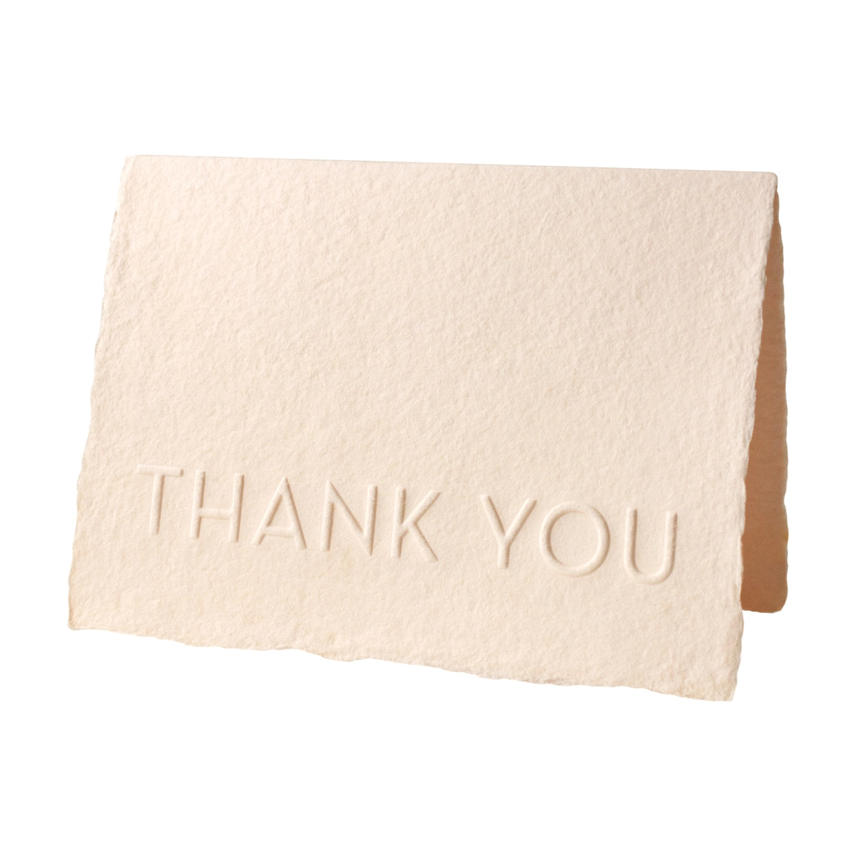 Blind Embossed Thank You