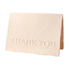 Blind Embossed Thank You