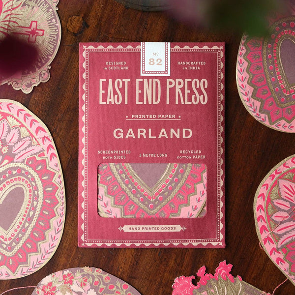 Saint Valentine Sewn Garland