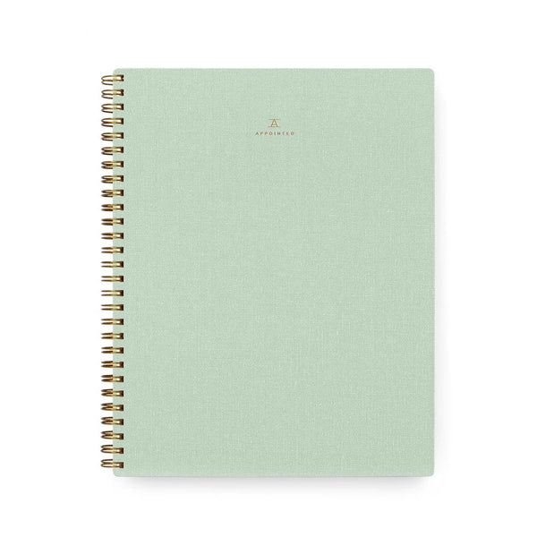 Mineral Green Notebook Blank