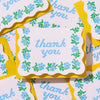 Letterpress Scalloped Thank You Boxed Set