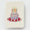 Lavender Cream Blancmange Birthday