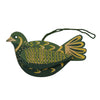 Partridge Screen-Printed Board Ornament