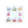 48 pack /  Snowy Houses Square Notes