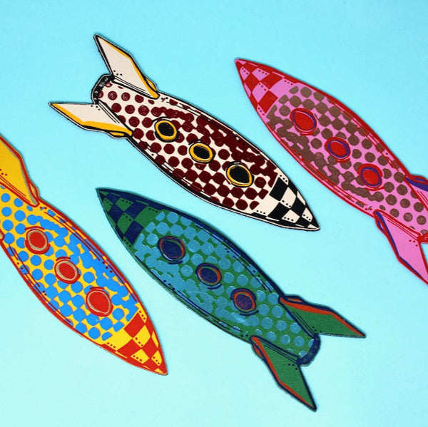 Rocket Bookmark