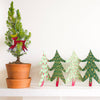 Christmas Trees Concertina Garland