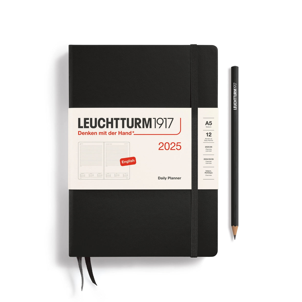 Daily Planner 2025 - Multiple Colors