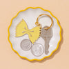 Farfalle Bowtie Pasta Enamel Keychain