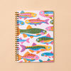 Rainbow Trout A5 Letterpress Spiral Notebook