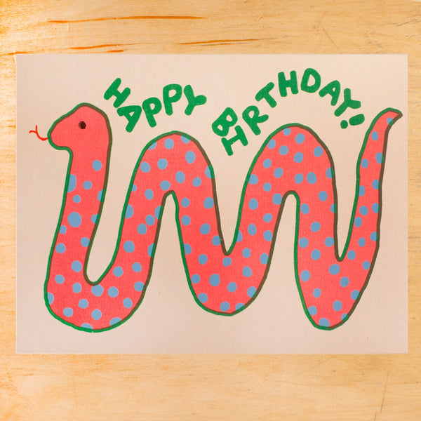 Happy Birthday Snake
