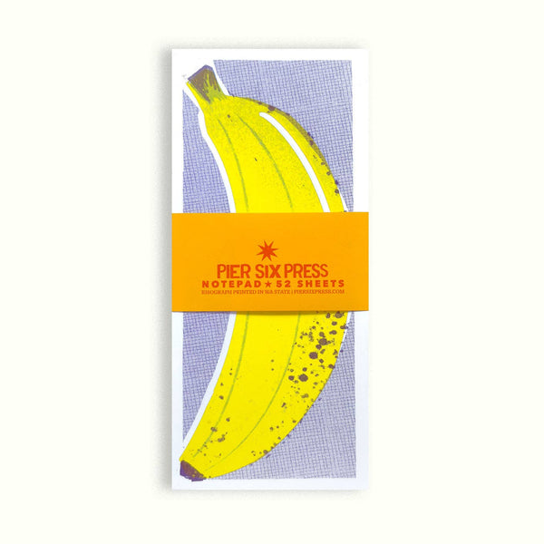 Bananas Risograph Market Notepad