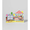 Birthday House Party Shaped Card