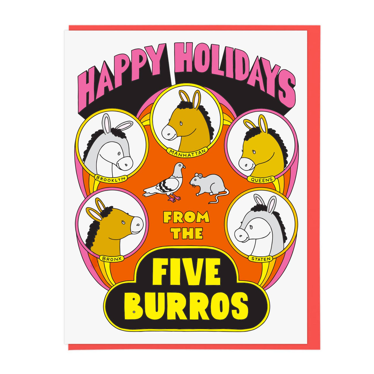 Happy Holidays from the Five Burros
