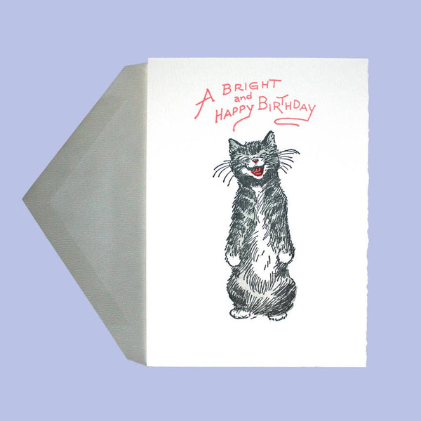 Cat Smile Birthday