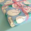 Beautiful Gliding Swans Gift Wrap Sheet