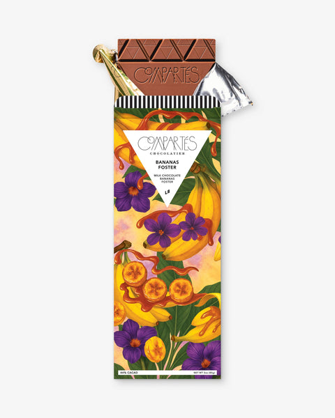 Bananas Foster Milk Chocolate Bar