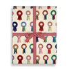 Rosettes Gift Wrap Sheet