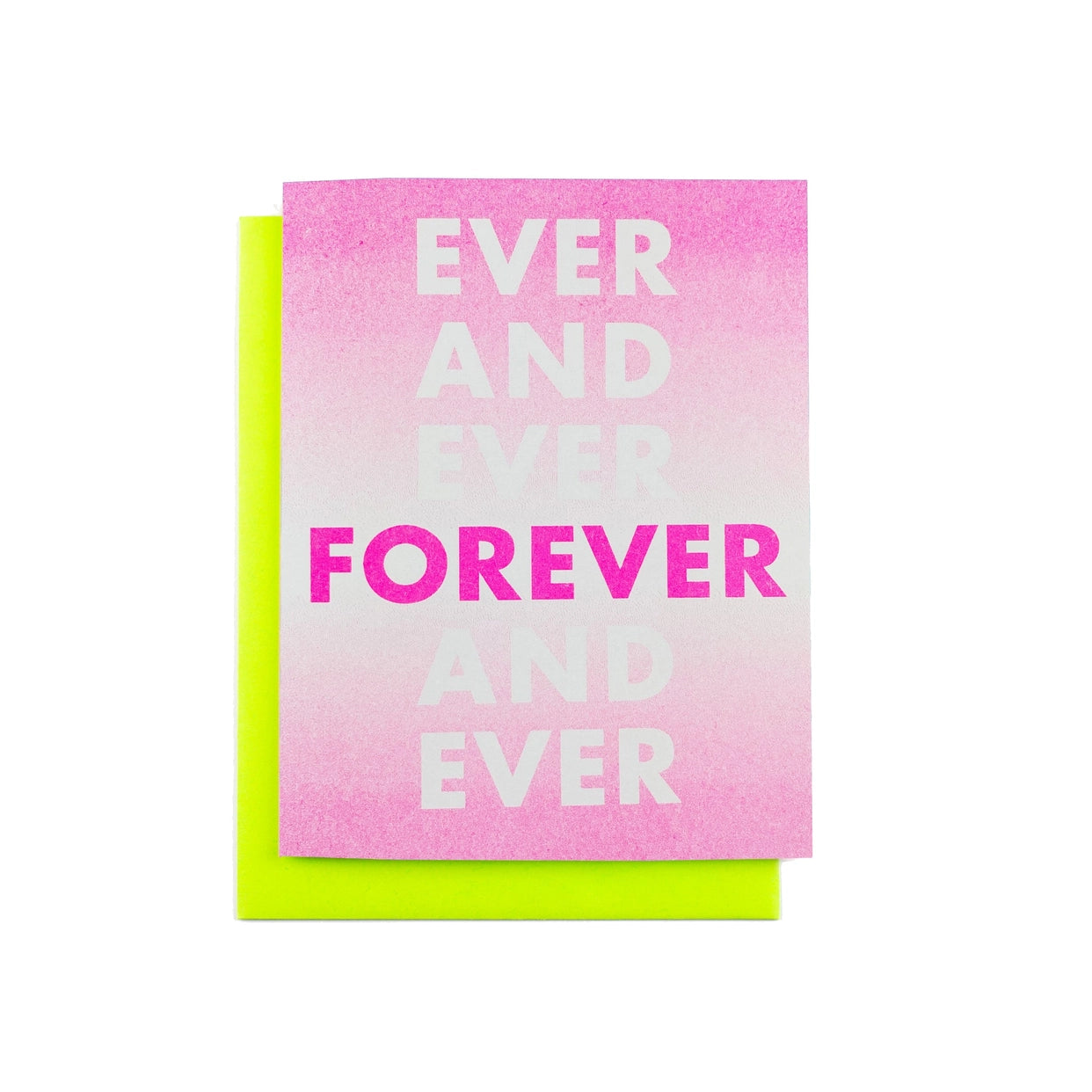 Forever and Ever
