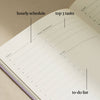 Daily Undated 120 Day Planner