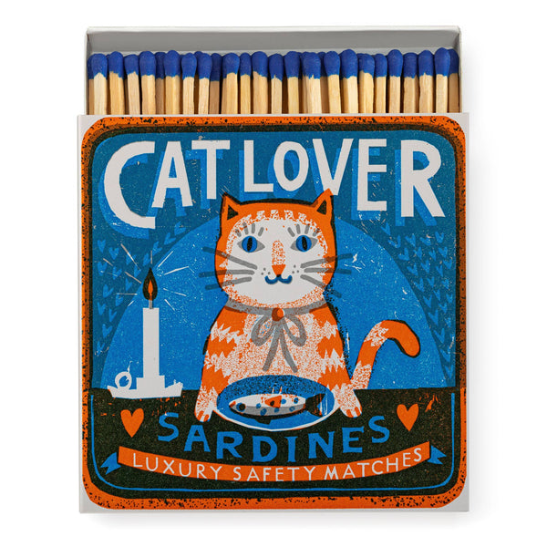 Cat Lover Sardines Safety Matches