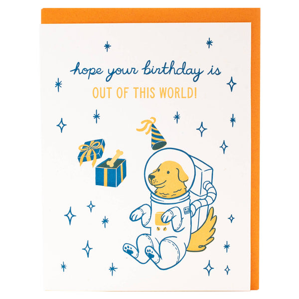 Space Dog Birthday