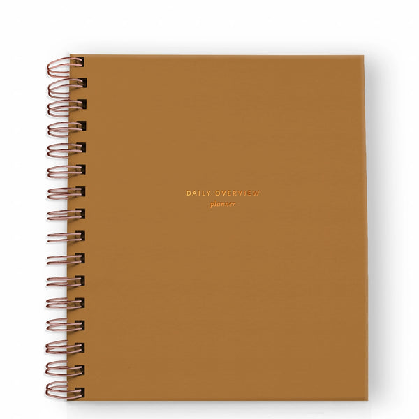 Daily Overview Planner - Various Colors