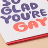 So Glad You're Gay