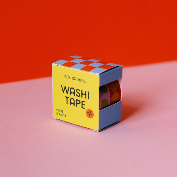 Olive & Pasta Washi Tape
