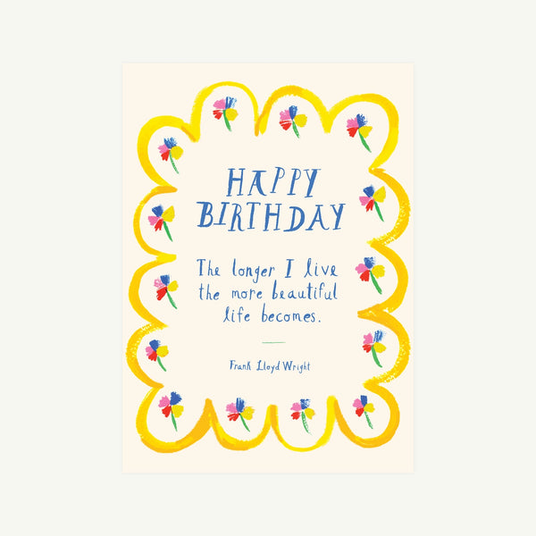 Words from Wright Birthday